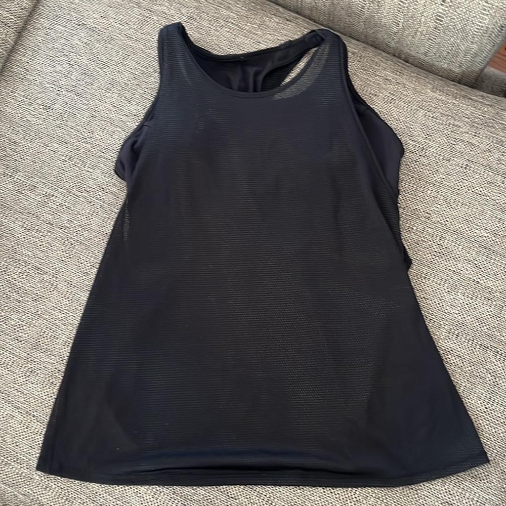 Lululemon Mesh Singlet Tank and Built-In Bra